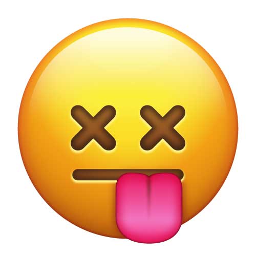Image result for dead emoji